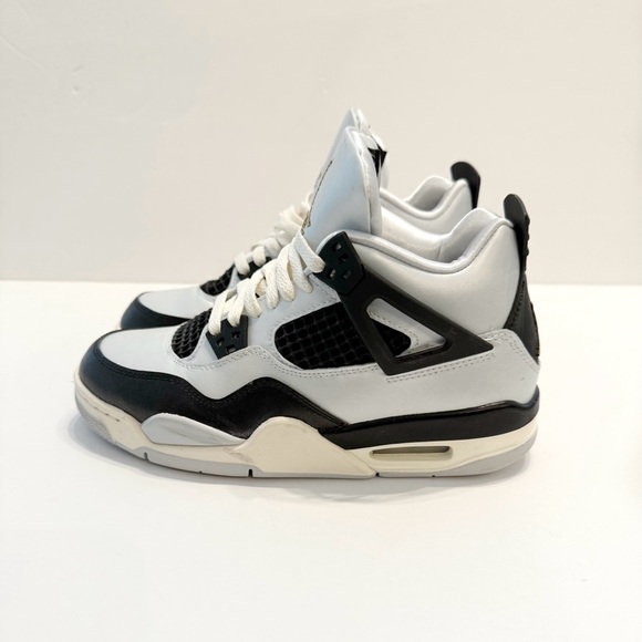 NIKE Air Jordan 4 Retro Platinum Gold Sneakers - Brand New - Picture 5 of 12